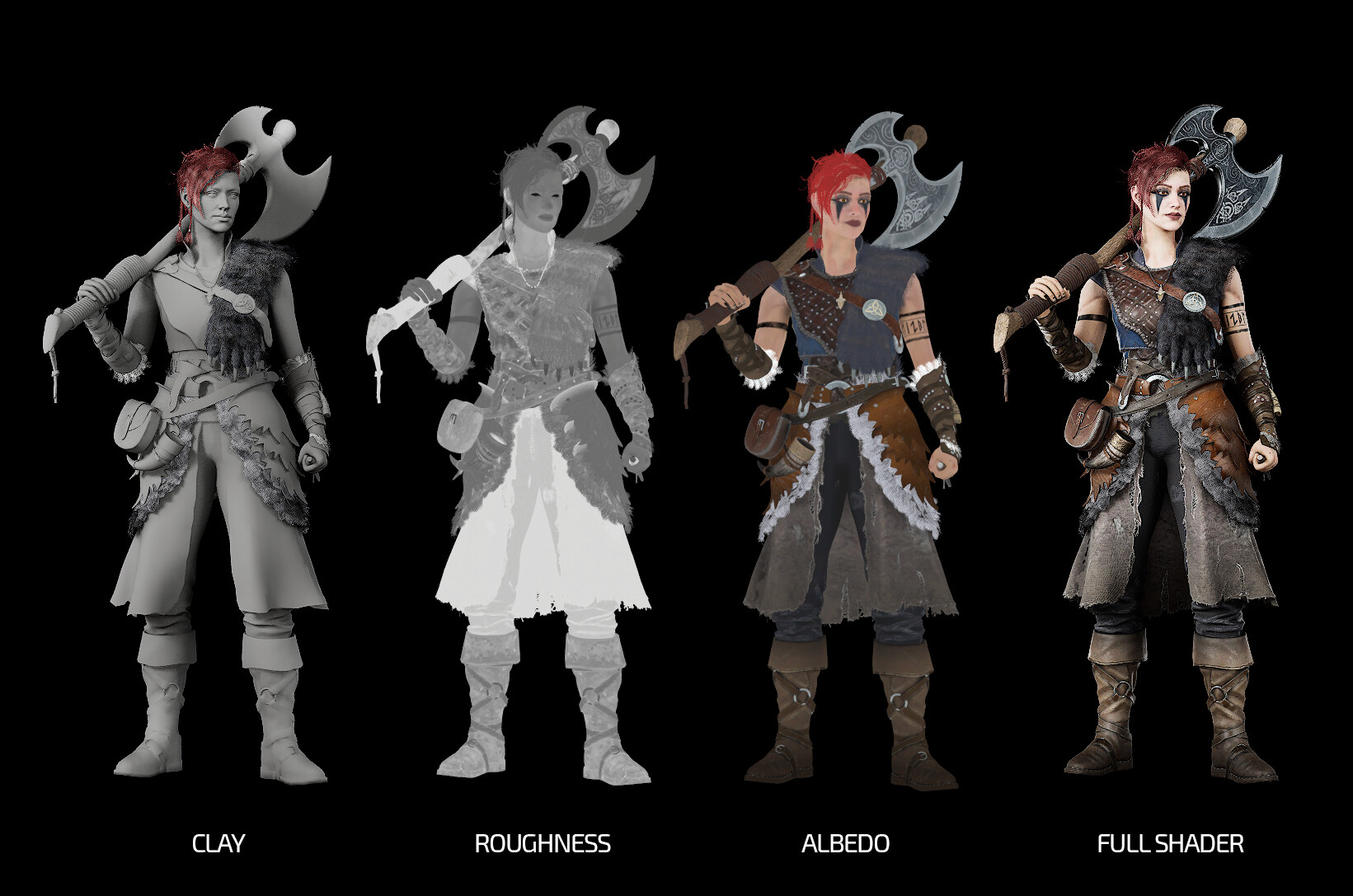 Der Aufstieg der Legenden - 3D Character Creation for AAA Games